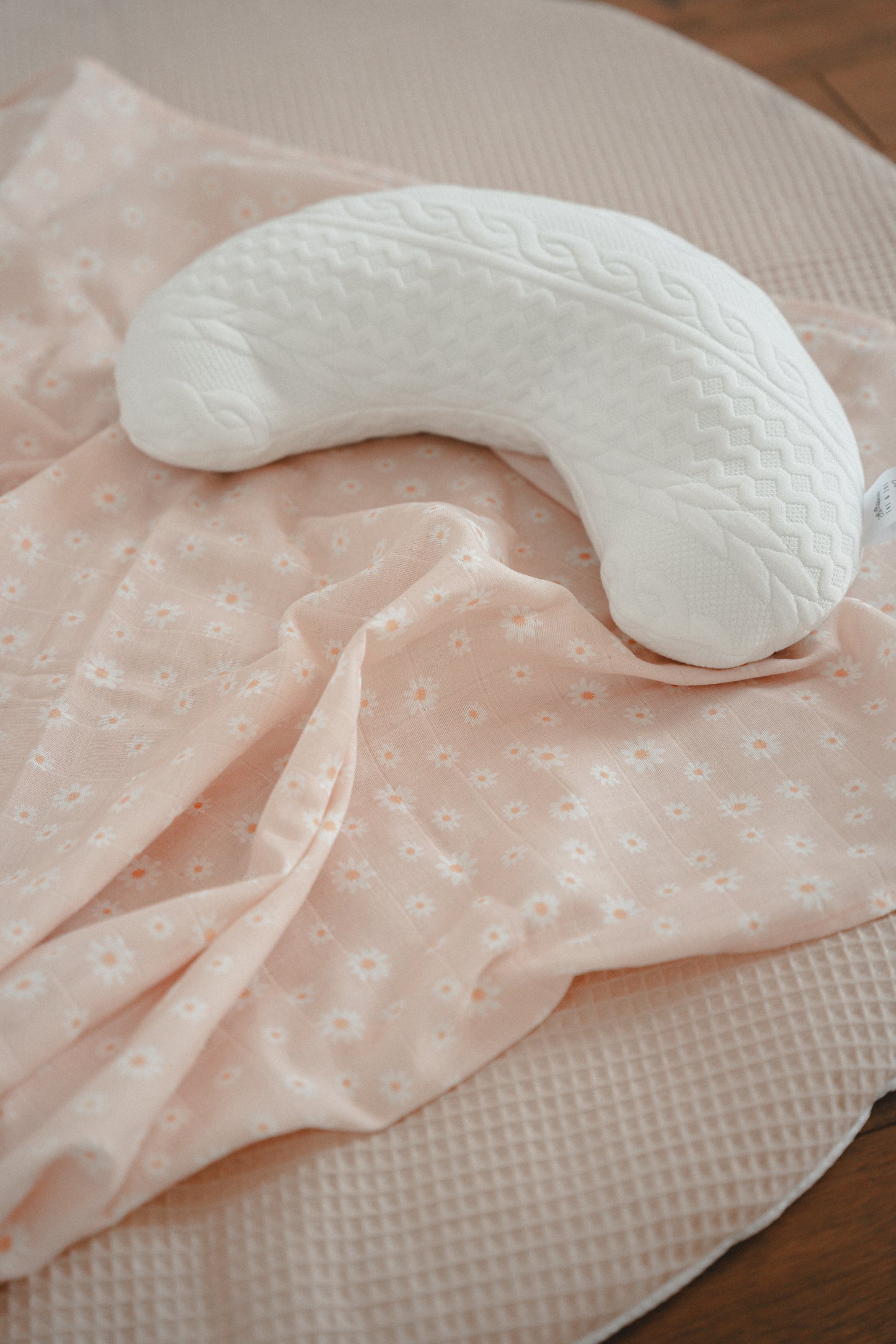 Coussin tummy time imparfait