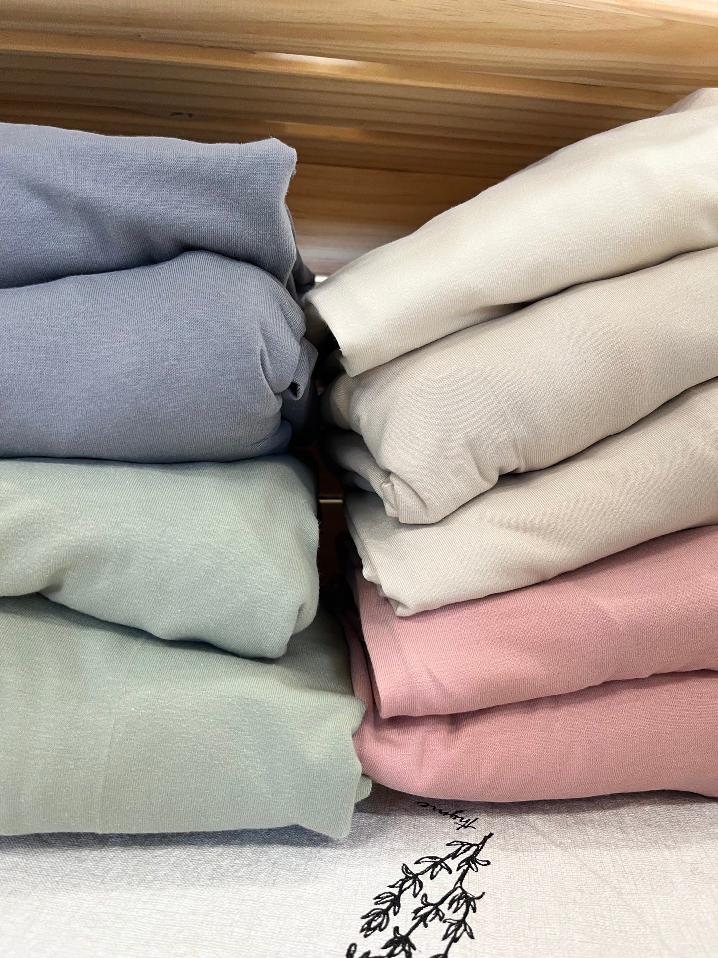 Draps contour bassinette en bambou
