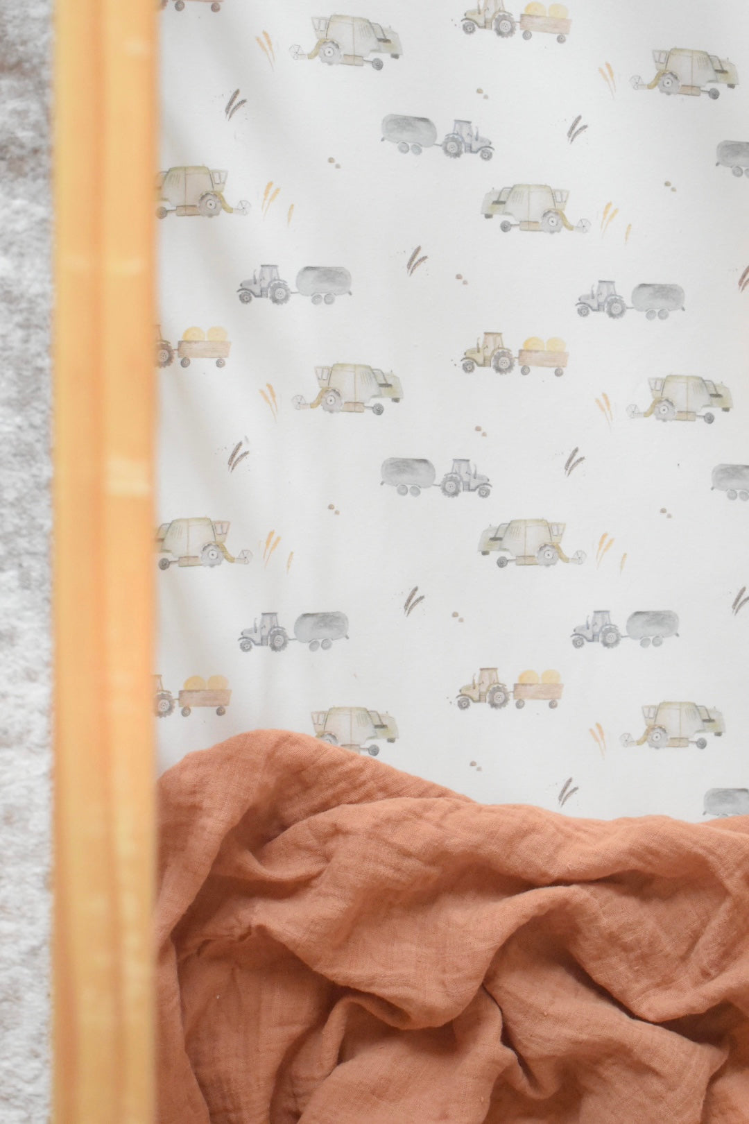 Draps contours bassinette